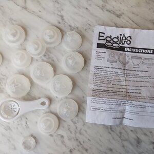 EGGIES HARD BOILED EGGS WITH OUT THE SHELL COOKING SET 6 PACK
